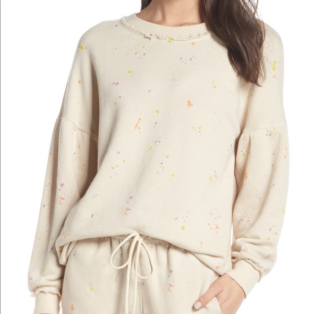 Free People Movement Make It Count Crewneck & Sideline Pants Matching Set